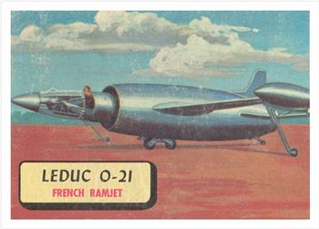 1957 Topps Planes (R707-2) - Red Back #62 Leduc O-21 Front