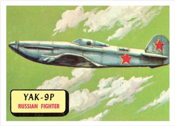 1957 Topps Planes (R707-2) - Red Back #94 Yak-9P Front