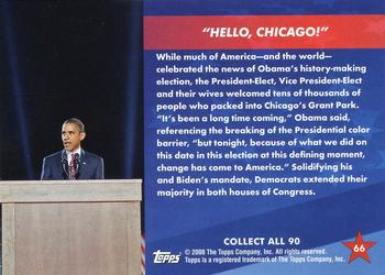 2009 Topps President Obama - Silver Foil Stamp #66 