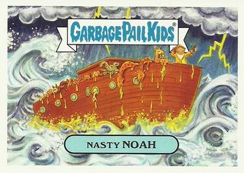 2017 Topps Garbage Pail Kids Adam-geddon #5a Nasty Noah Front