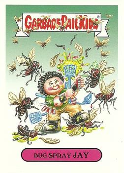 2017 Topps Garbage Pail Kids Adam-geddon #1b Bug Spray Jay Front