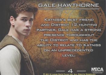 2012 NECA The Hunger Games #4 Gale Hawthorne Back