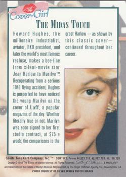 1993 Sports Time Marilyn Monroe - Cover Girl #1 Quick (Can You Live To Be 100?) Back