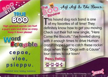 2015 Enterplay Boo: The World's Cutest Dog #23 Boo The World's Cutest Dog Back