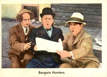 1959 Fleer The Three Stooges #31 Bargain Hunters. Front