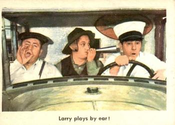 1959 Fleer The Three Stooges #48 Larry plays by ear! Front