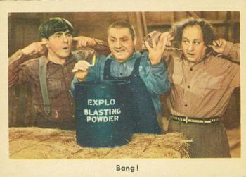 1959 Fleer The Three Stooges #73 Bang! Front
