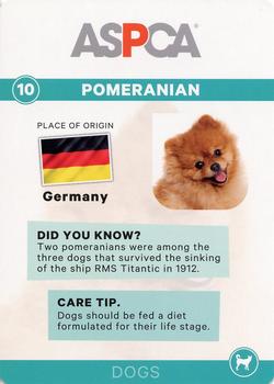 2016 ASPCA Pets & Creatures #10 Pomeranian Back