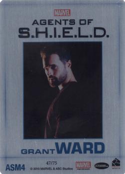 2015 Rittenhouse Marvel: Agents of S.H.I.E.L.D. Season 2 - Agents of S.H.I.E.L.D. Metal #ASM4 Grant Ward Back