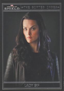 2015 Rittenhouse Marvel: Agents of S.H.I.E.L.D. Season 2 - Gifted Index #G17 Lady Sif Front