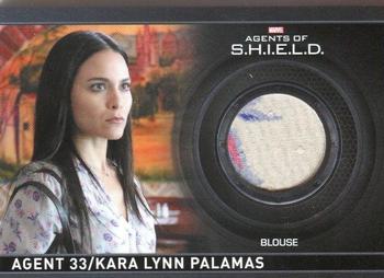 2015 Rittenhouse Marvel: Agents of S.H.I.E.L.D. Season 2 - Costumes #CC13 Agent 33 / Kara Lynn Palamas Front