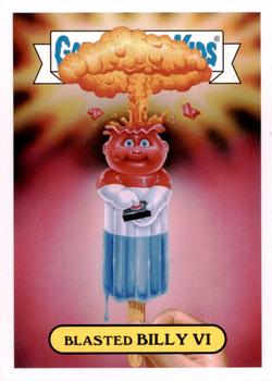 2016 Topps Garbage Pail Kids American As Apple Pie In Your Face - Adam Bomb's Americana #1b Blasted Billy VI Front