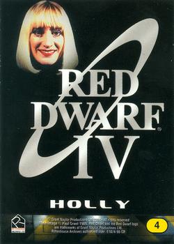 2004 Rittenhouse Red Dwarf Season IV DVD #4 Holly Back