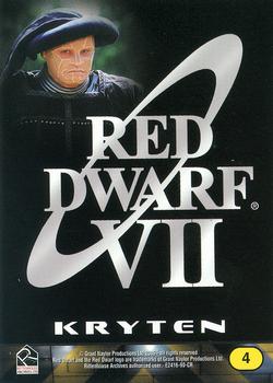 2006 Rittenhouse Red Dwarf Season VII DVD #4 Kryten Back