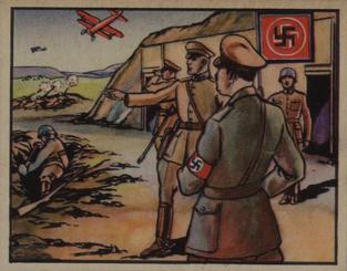 1938 Gum Inc. Horrors of War (R69) #277 Hitler's Border Tour Raises War Scare Front