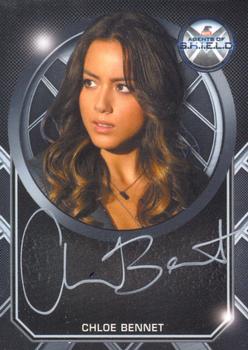2015 Rittenhouse Marvel: Agents of S.H.I.E.L.D. Season 2 - Autographs Silver Script #NNO Chloe Bennet Front