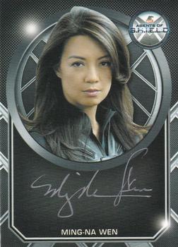2015 Rittenhouse Marvel: Agents of S.H.I.E.L.D. Season 2 - Autographs Silver Script #NNO Ming-Na Wen Front