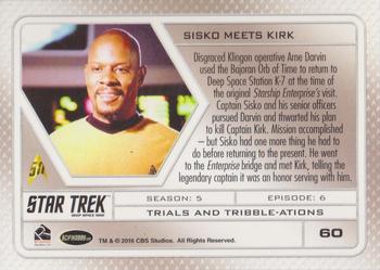 2017 Rittenhouse Star Trek 50th Anniversary #60 Trials and Tribble-ations Back
