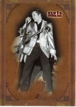 2008 Press Pass Elvis by the Numbers #8 2 Front