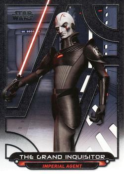 THE GRAND INQUISITOR-GALAXY AT WAR-GAW-REBELS-RED-TOPPS STAR WARS CARD TRADER 