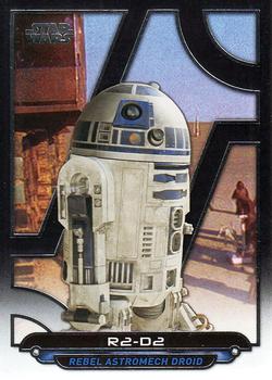 2017 Topps Star Wars: Galactic Files Reborn #ANH-1 R2-D2 Front