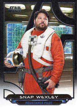 2017 Topps Star Wars: Galactic Files Reborn #TFA-20 Snap Wexley Front