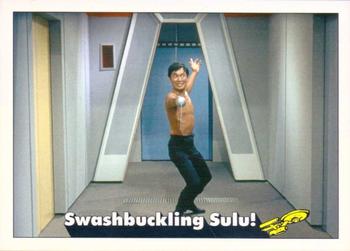 2013 Abrams Star Trek Book Bonus Cards #3 of 4 Swashbuckling Sulu! Front