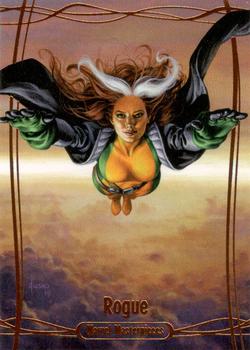 2016 Upper Deck Marvel Masterpieces - Legendary Orange Foil #43 Rogue Front