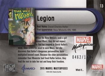 2016 Upper Deck Marvel Masterpieces - What If... #13 Legion Back