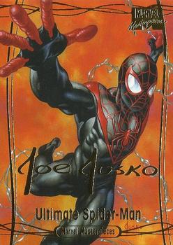 2016 Upper Deck Marvel Masterpieces - Gold Foil Signature Series #1 Ultimate Spider-Man Front