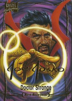 2016 Upper Deck Marvel Masterpieces - Gold Foil Signature Series #40 Doctor Strange Front