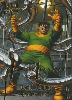 2016 Upper Deck Marvel Masterpieces - Gold Foil Signature Series #49 Doctor Octopus Front