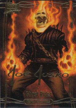 2016 Upper Deck Marvel Masterpieces - Gold Foil Signature Series #68 Ghost Rider Front