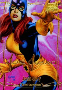 2016 Upper Deck Marvel Masterpieces - Gold Foil Signature Series #75 Jean Grey Front
