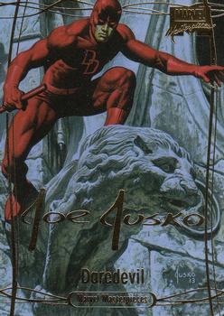 2016 Upper Deck Marvel Masterpieces - Gold Foil Signature Series #78 Daredevil Front