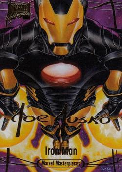 2016 Upper Deck Marvel Masterpieces - Gold Foil Signature Series #87 Iron Man Front