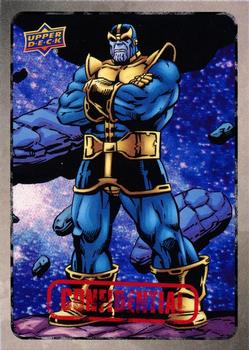 2015 Upper Deck Marvel Dossier #4 Thanos Front