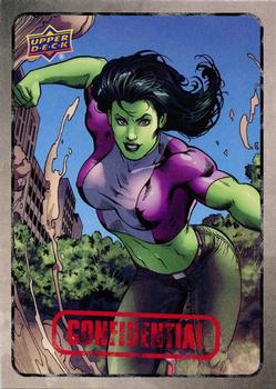 2015 Upper Deck Marvel Dossier #43 She-Hulk Front