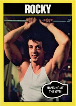 2016 Topps Rocky 40th Anniversary #3 Hanging at the Gym Front