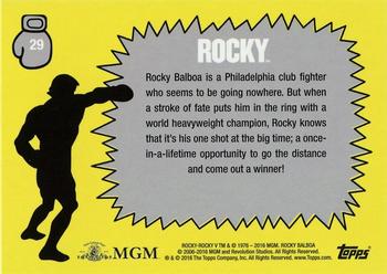 2016 Topps Rocky 40th Anniversary #29 Apollo stunned Back