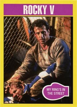 2016 Topps Rocky 40th Anniversary #227 My ring's in the street Front