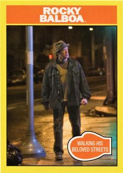 2016 Topps Rocky 40th Anniversary #262 Walking his beloved streets Front