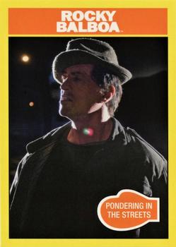 2016 Topps Rocky 40th Anniversary #270 Pondering in the streets Front