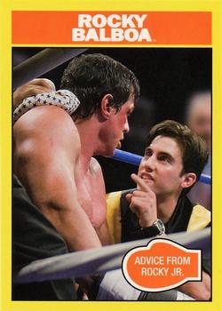 2016 Topps Rocky 40th Anniversary #272 Advice from Rocky Jr. Front