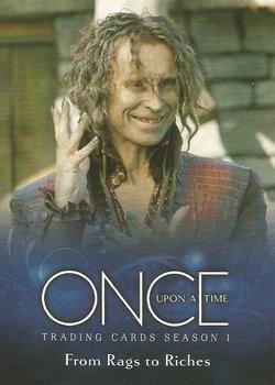 2014 Cryptozoic Once Upon a Time Season 1 #2 From Rags to Riches Front