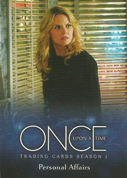 2014 Cryptozoic Once Upon a Time Season 1 #34 Personal Affairs Front