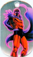 2015 Upper Deck Marvel Dossier - Dog Tags #20 Magneto Front