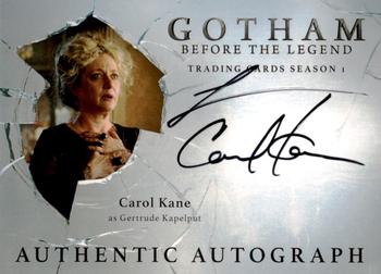2016 Cryptozoic Gotham Season 1 - Autograph #CK Carol Kane Front