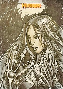 2014 Breygent Witchblade - Sketch #NNO Jericho Inanuran Front