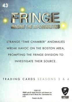 2013 Cryptozoic Fringe Seasons 3 & 4 #43 Anomaly Back